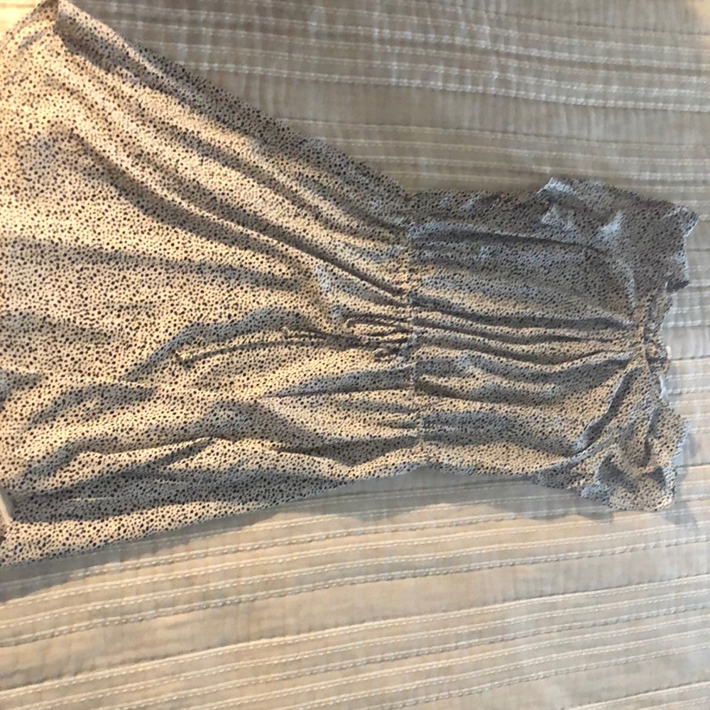 H&M cinch waist dress